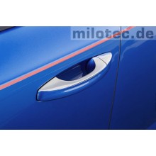 Накладки на дверные ручки (Milotec) Skoda Octavia A7 (2013-/FL 2017-)
